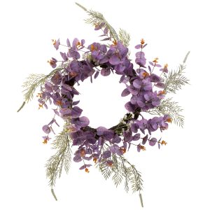 Eucalyptus Wreath Purple