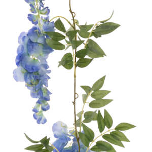 180cm blue wisteria garland