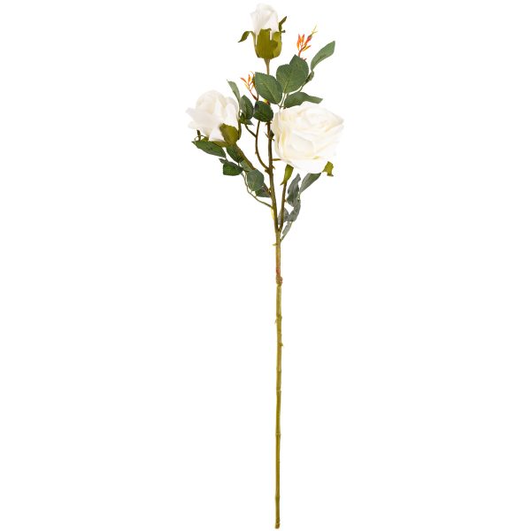 large charlotte rose spray white