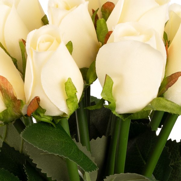 Beatrice rose bud bunch cream