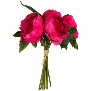 aurora peony bunch fuchsia pink