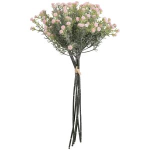 mini open gypsophilia bunch light pink