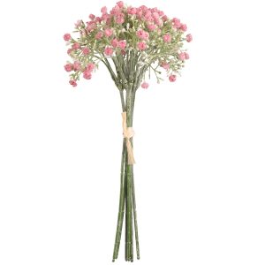 mini closed gypsophilia pastel pink