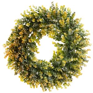 50cm forest eucalyptus wreath olive mix