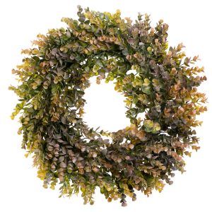 50cm forest eucalyptus wreath mulberry mix