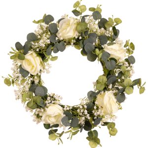 Eucalyptus Rose Wreath