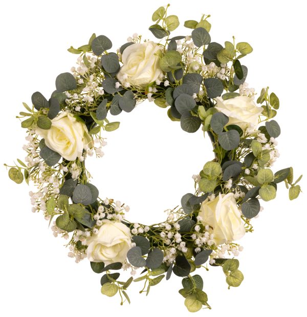 Eucalyptus Rose Wreath