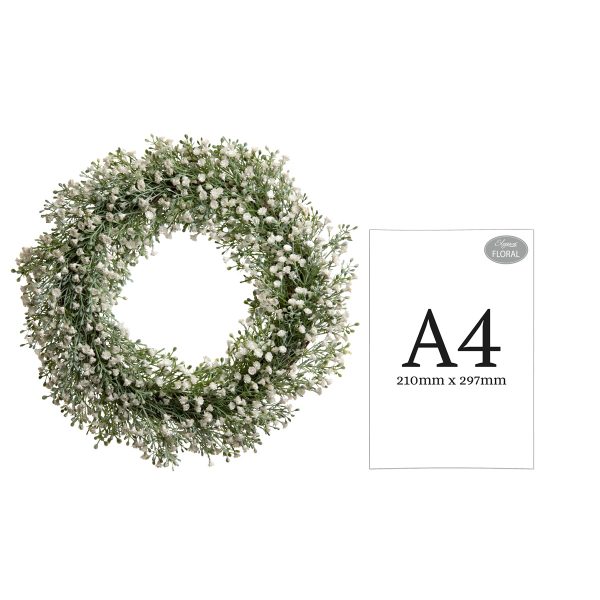 Gypsophlia Wreath