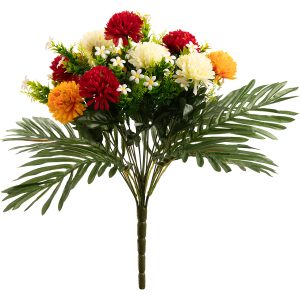 Chrysanthemum-And-Daisy-Bush-47cm-Red-Cream-Orange