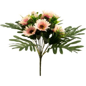 Gerbera-39cm-Bush-Light-Pink