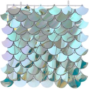 Sequin Mermaid Wall Panel Iridescent